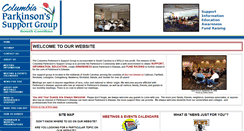 Desktop Screenshot of columbiaparkinsonsupportgroup.org